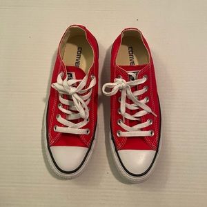 Like new red converse!!